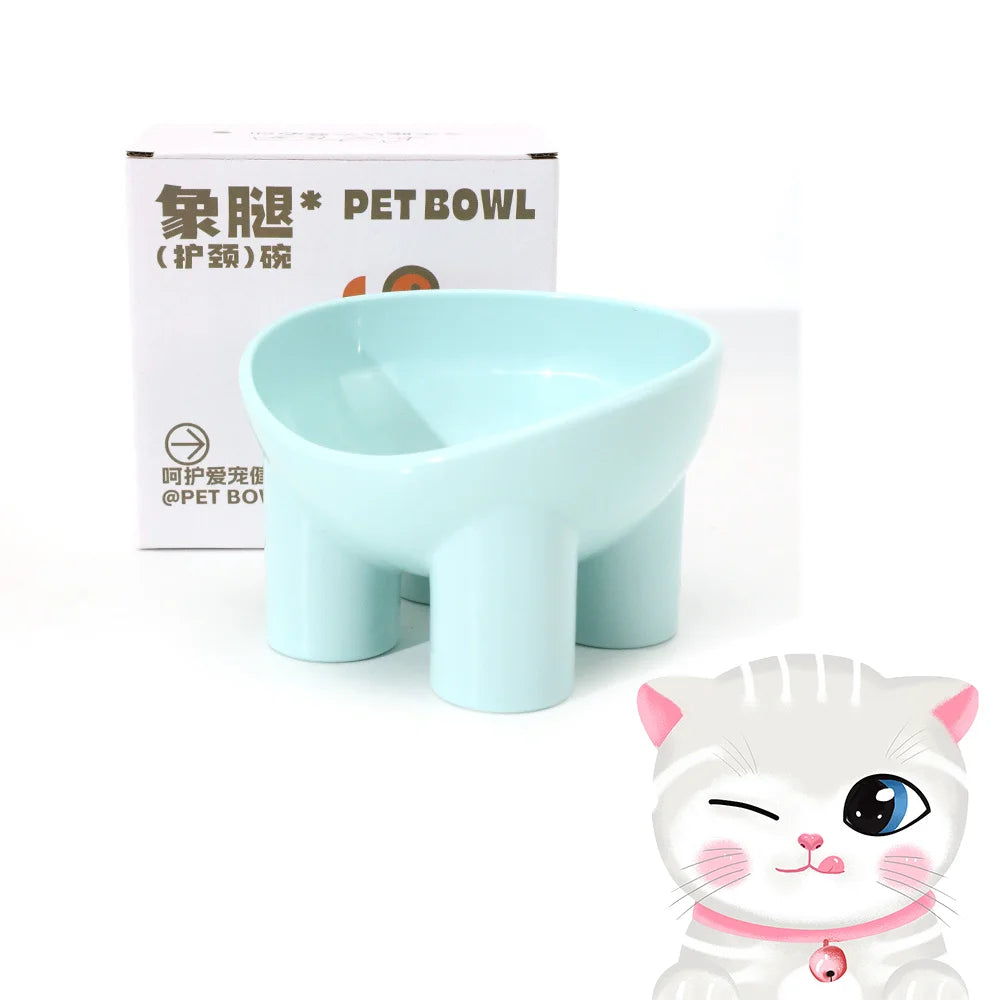 High Foot Pet Bowl Neck Protector