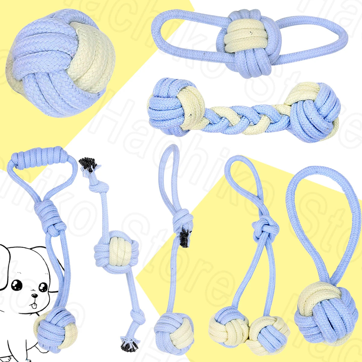 Durable Cotton Rope Dog Toys