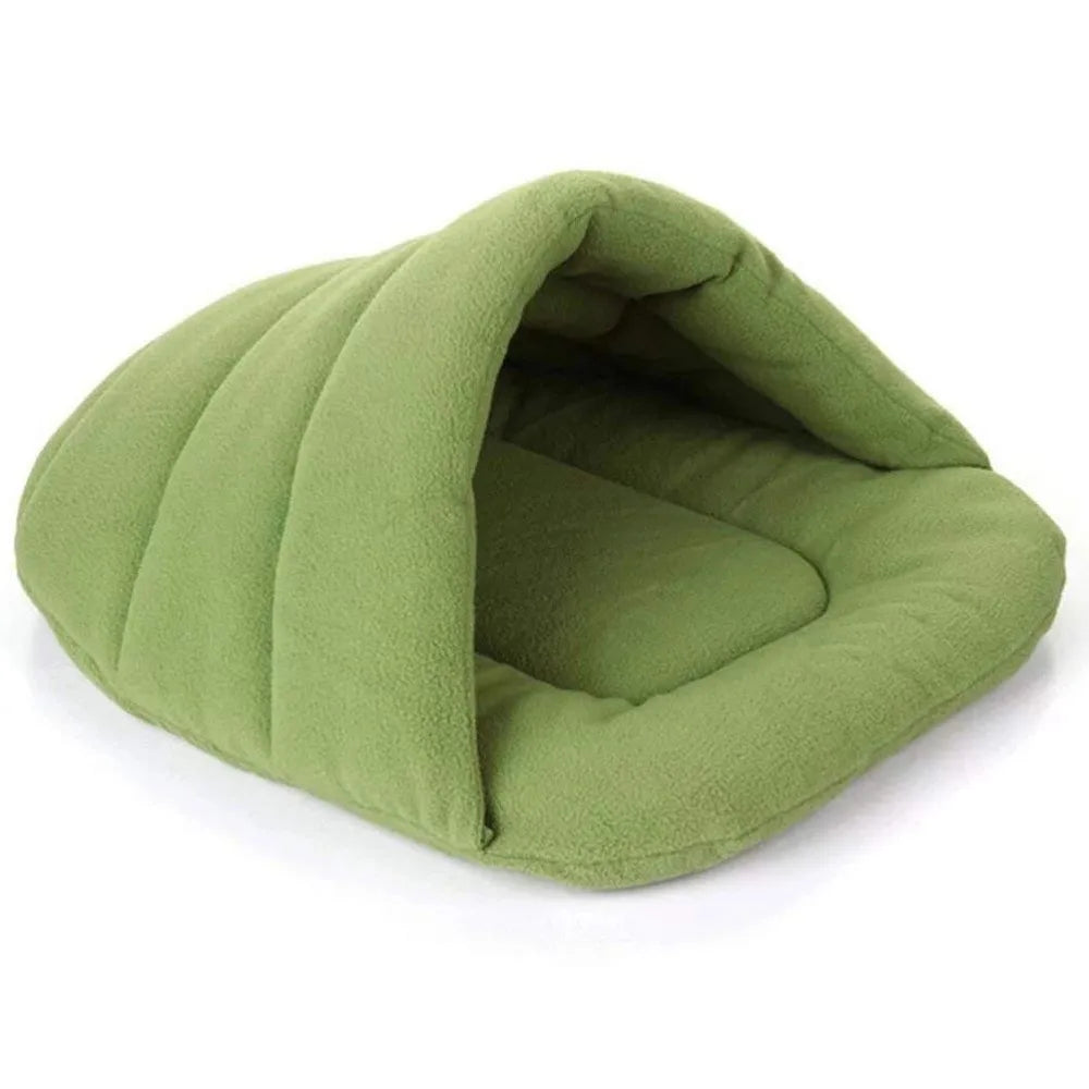 Warm Fleece Nest Cave Bed - Love My Pet