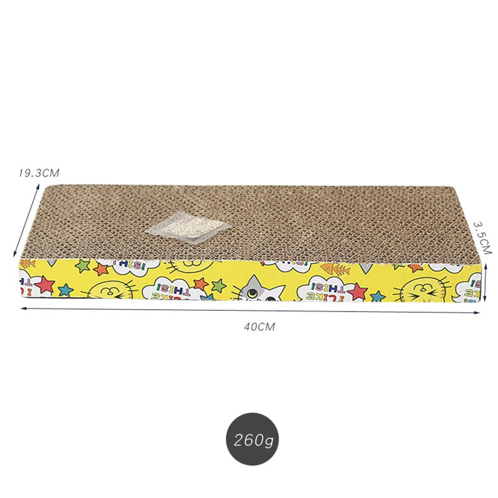 Cartoon Cat Scratching Board