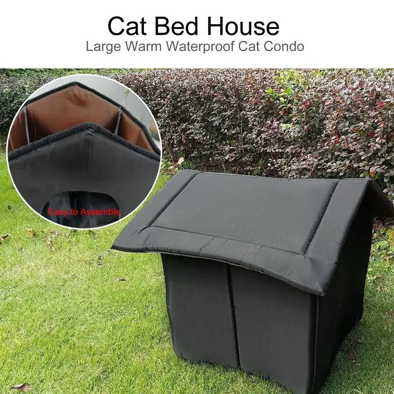 Foldable Outdoor Waterproof Pet House - Love My Pet