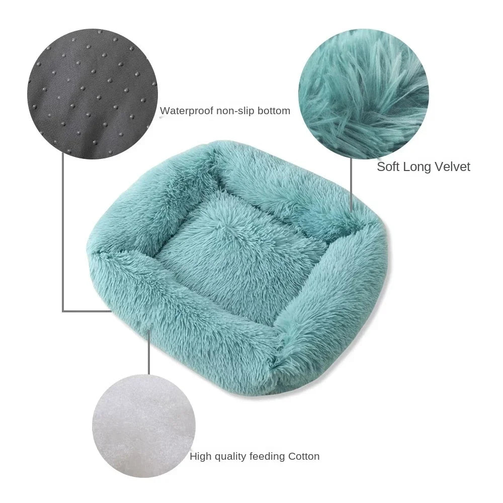 Warm Plush Pet Bed