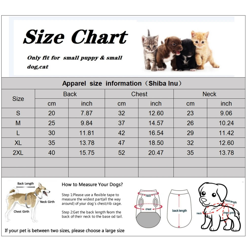 Fleece Pet Sweater Cute Animal Print