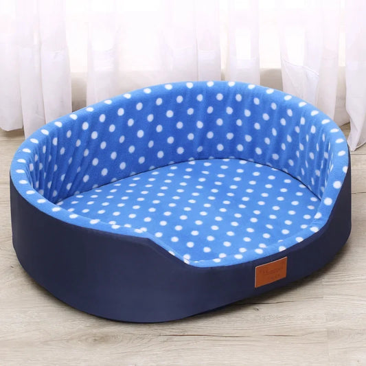 Double Sided Dog Bed with Soft Fleece - Love My Pet