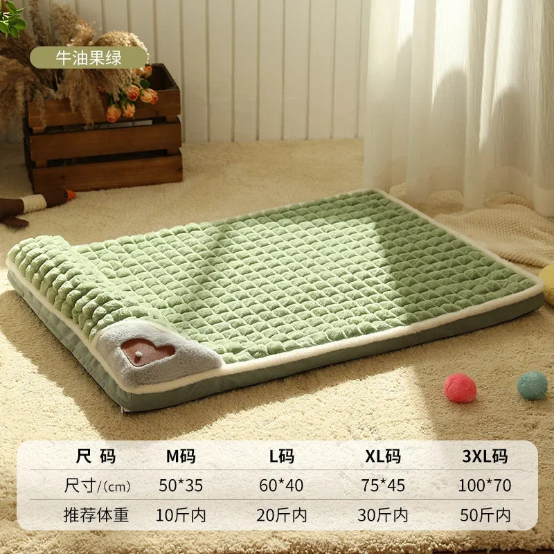 Thick Sleeping Pet Mat Removable and Washable