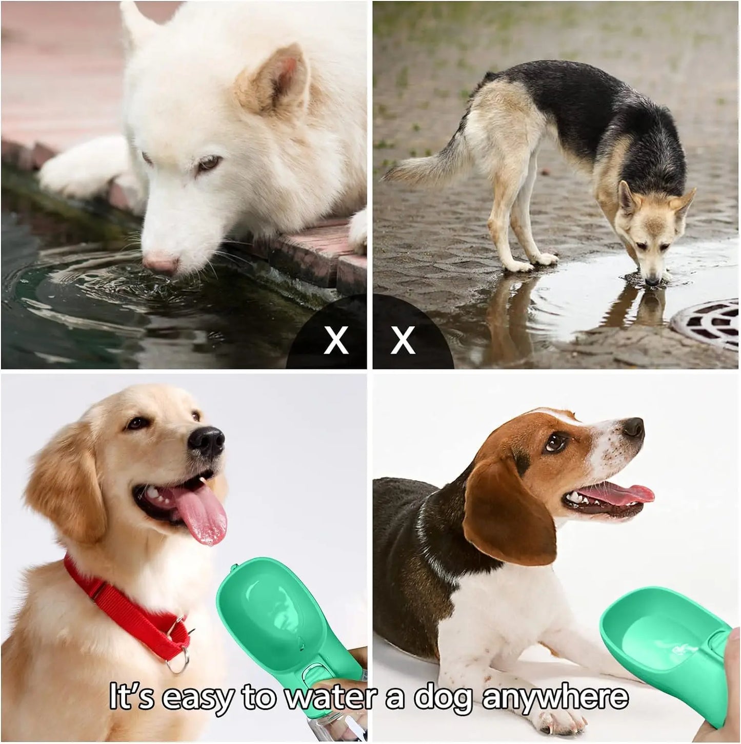 Portable Dog Water Bottle,Leakproof