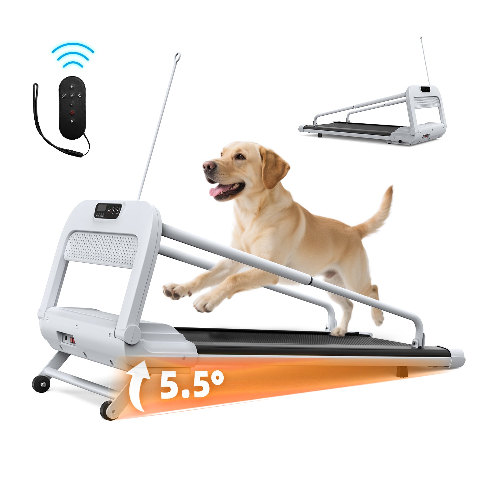 2025 New Quiet Smart Pet Treadmill, Adjustable Speed, Perfect For Small Medium Dogs