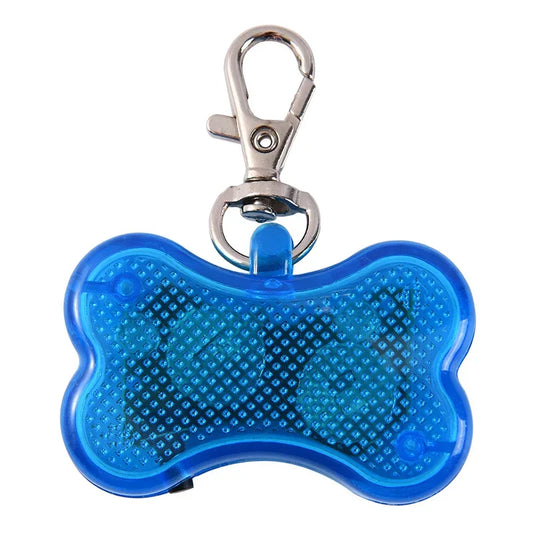 LED Flashlight Pet Collar Glowing Pendant For Night Safety