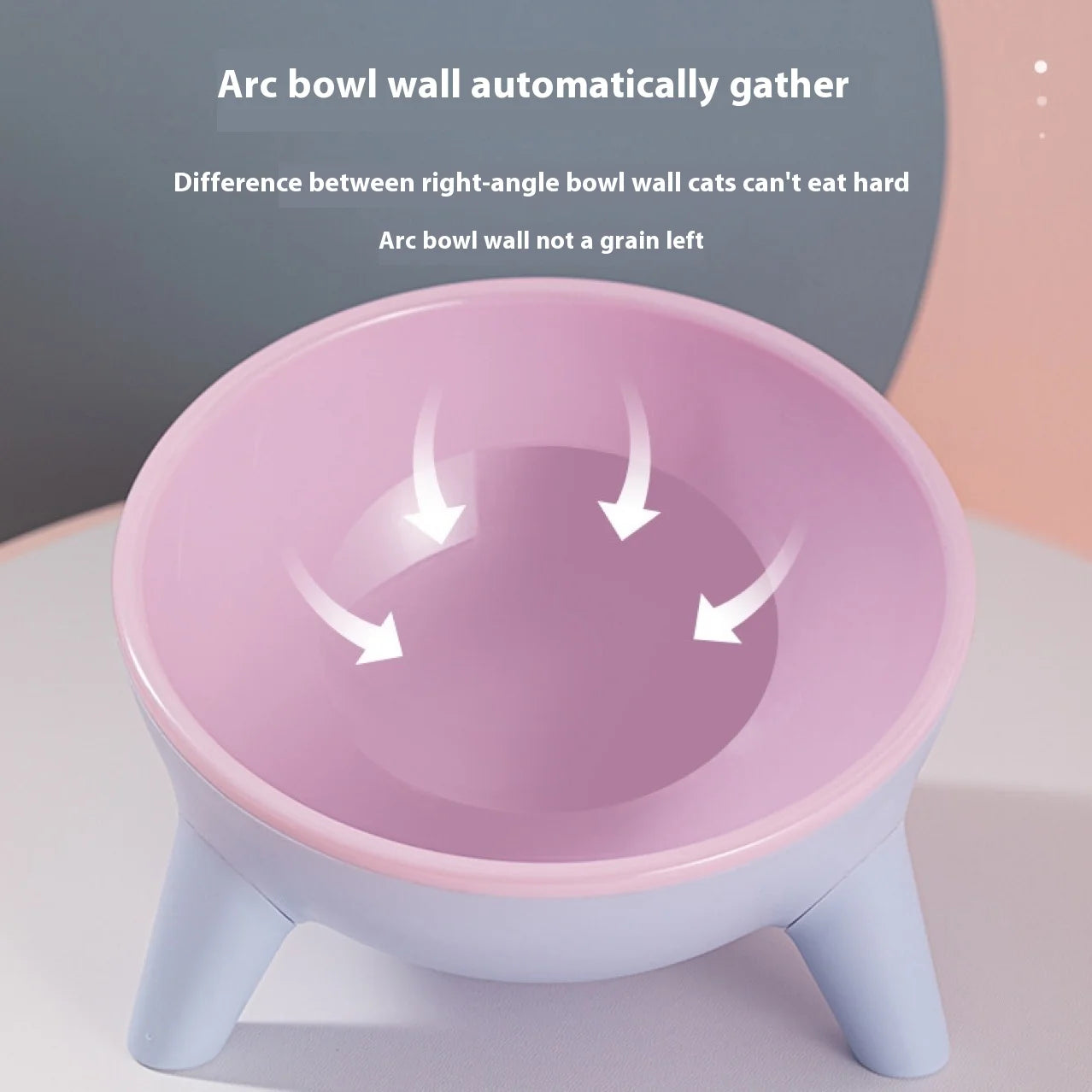 Elevated Pet Bowl Colorful
