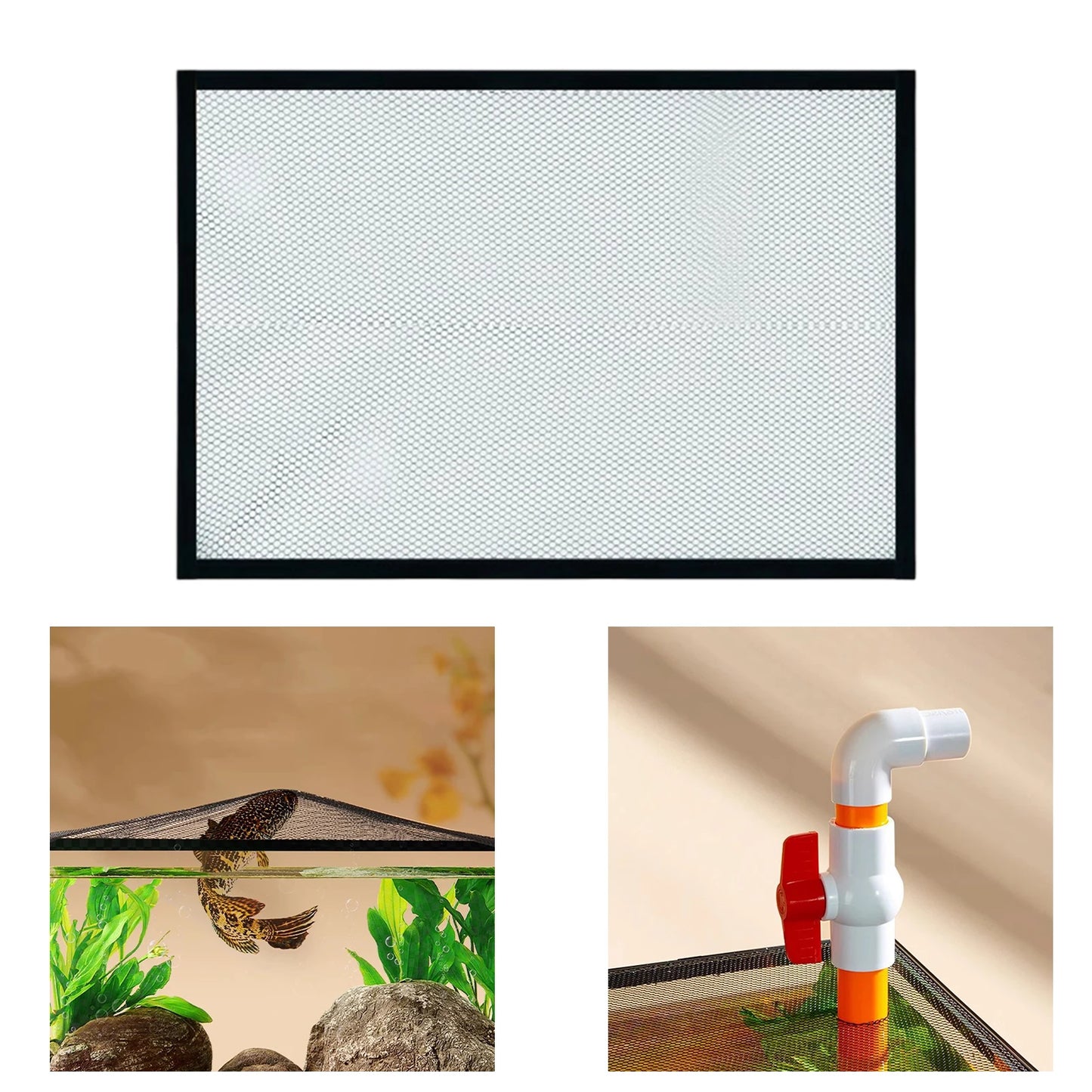 Magnetic Fish Tank Lid And Anti Jump Aquarium Screen