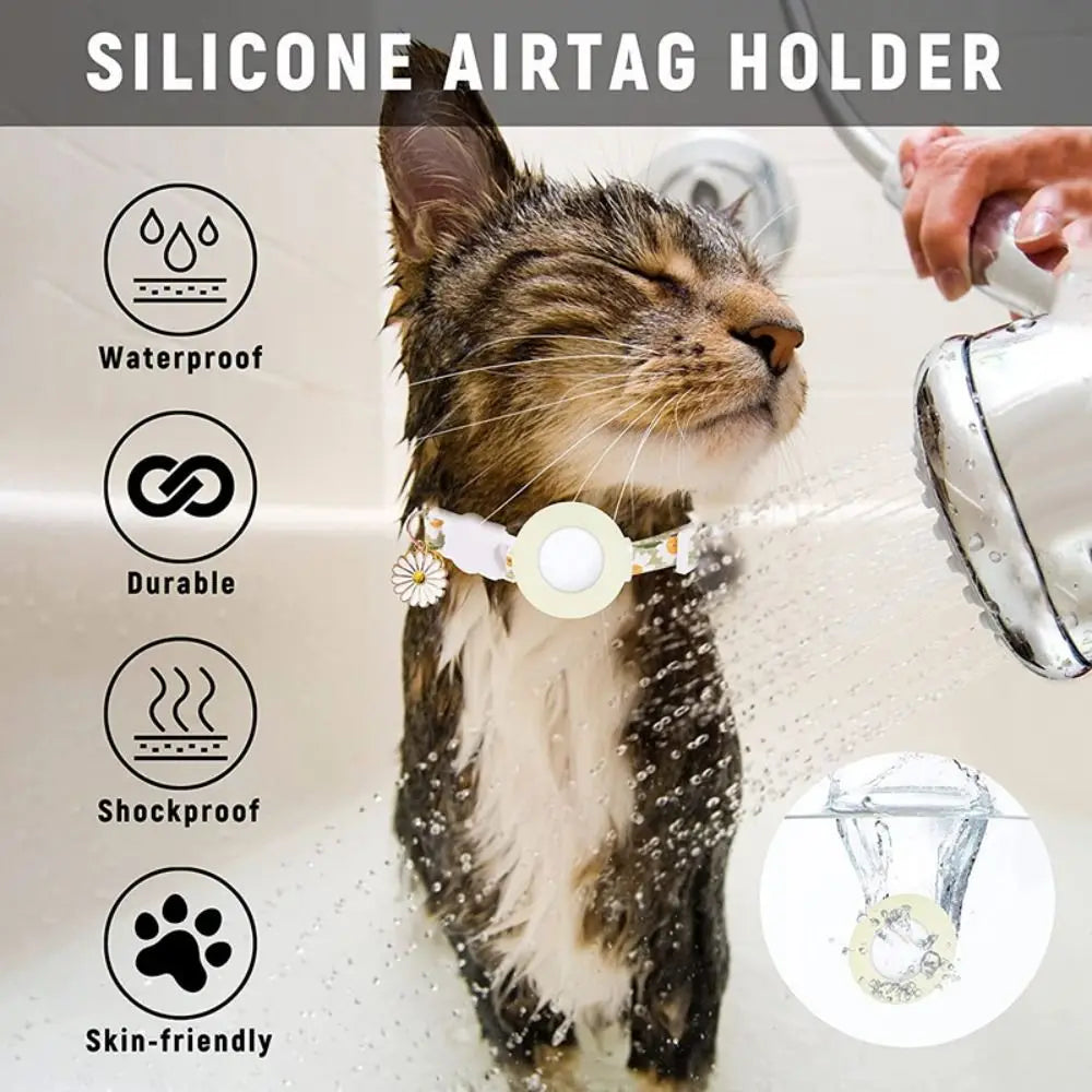 Colorful Anti-lost Protective Collar Holder for Airtags