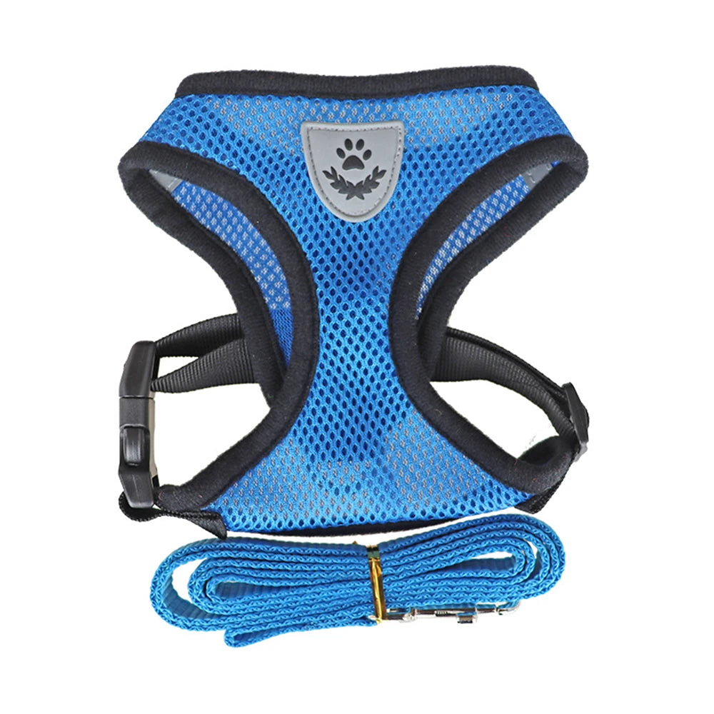 Pet Harness Adjustable Breathable Harnesses, Reflective