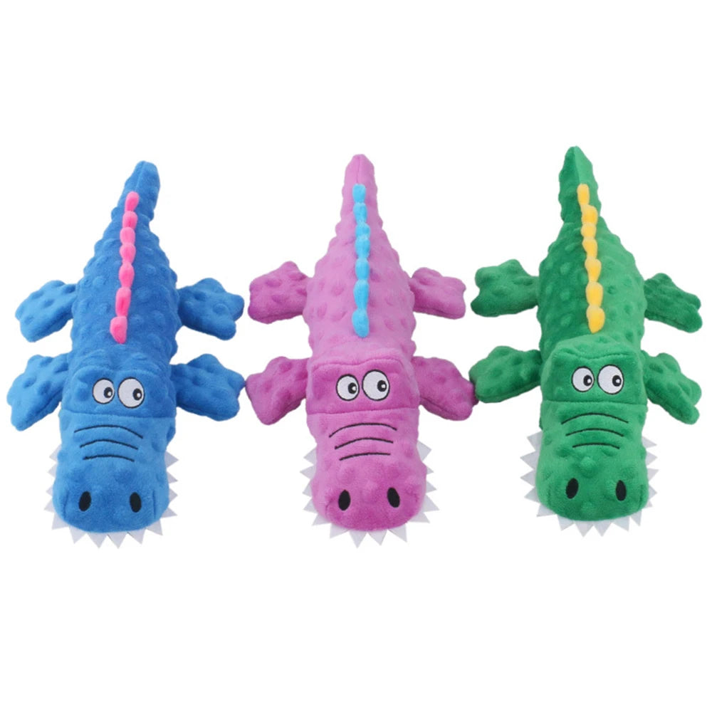 Cartoon Alligator-Shaped Chew-Resistant Toys