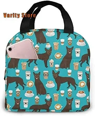 Lunch Bag Cute Dogs Lunch Box Insulated Bag