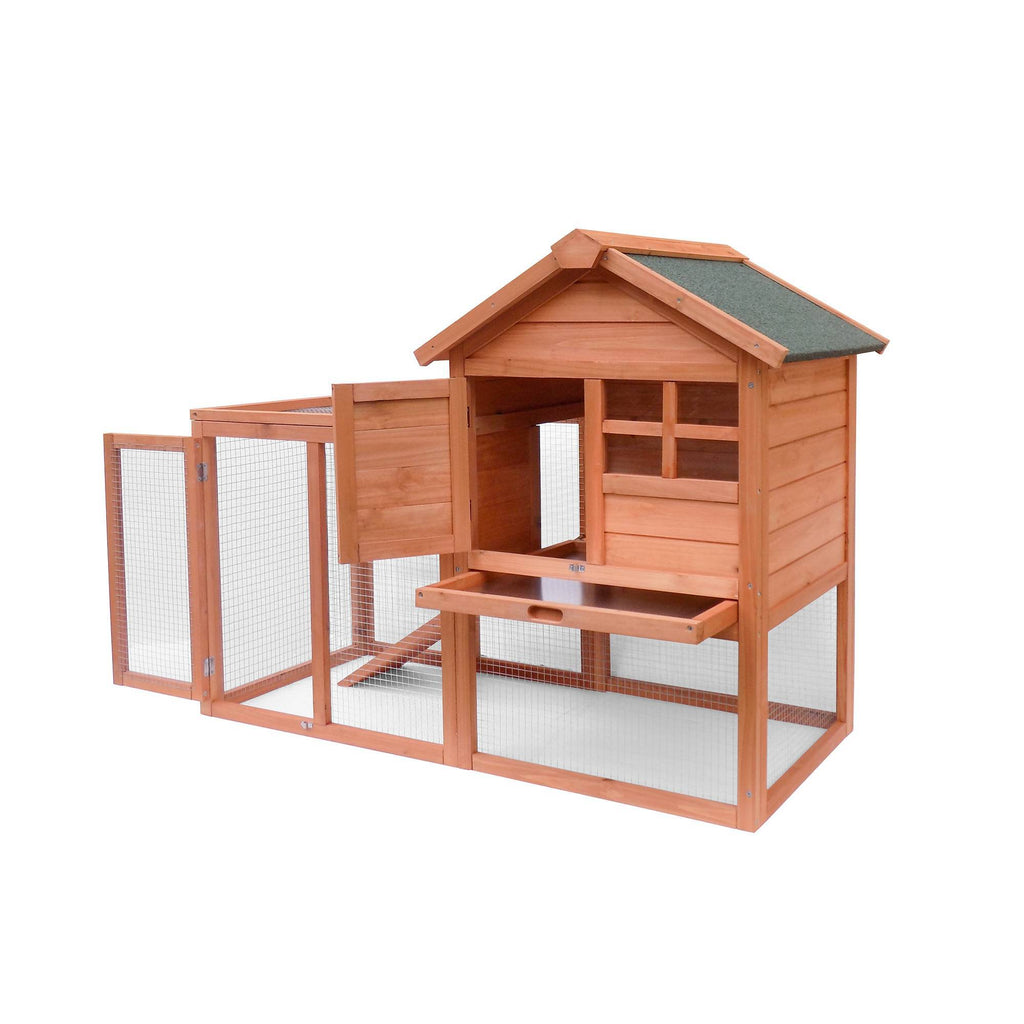 Easily-assembled Wooden Rabbit House Chicken Enclosure
