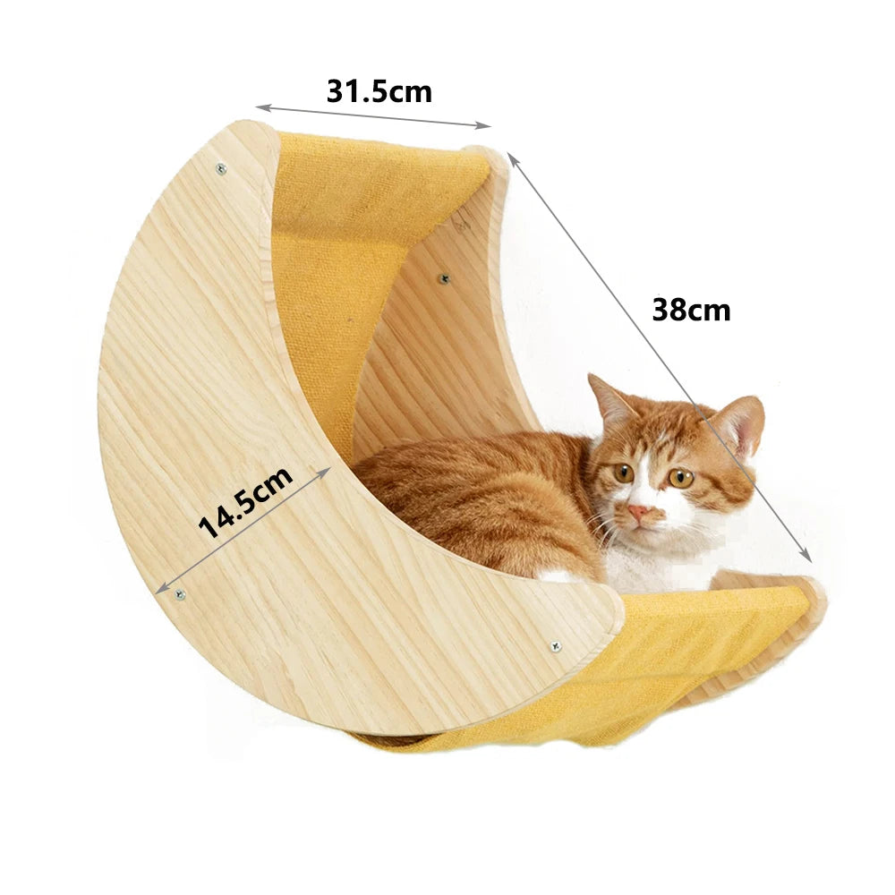 Cat Climbing Wall  Four-step Stair Scratching Post