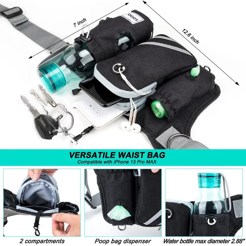 Portable Retractable Dog Walking Bag