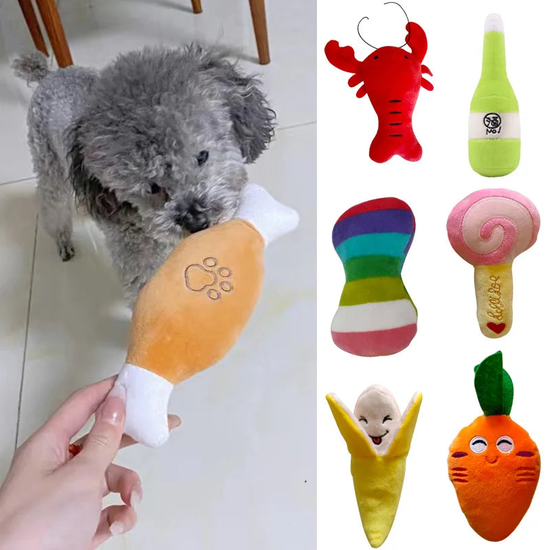 Soft Plush  Dog Toys 18 Varity's