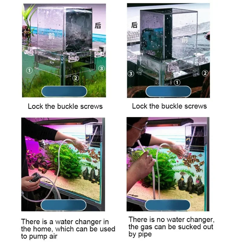 Aquarium Lift Negative Pressure Activity Area