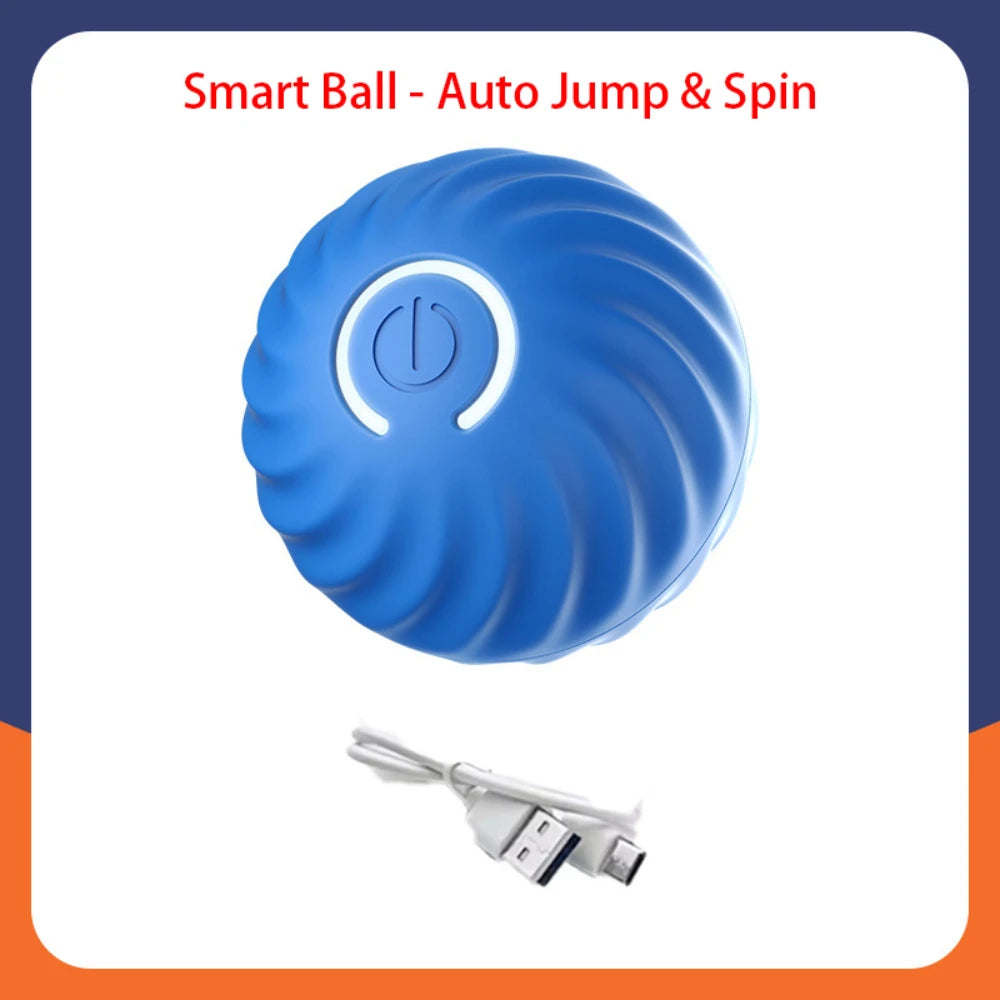 Interactive Smart Jumping Rolling Ball