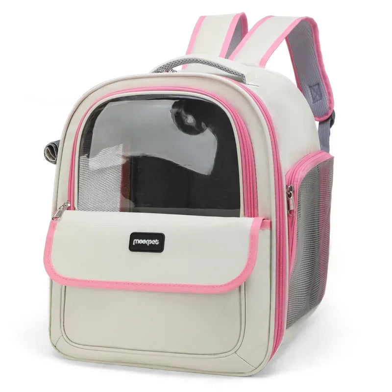 Stylish Pet Backpack and Shoulder Bag Carrier