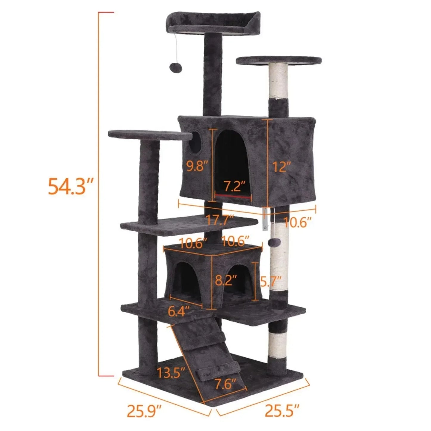 Multiple Sizes Cat Tree Scratching Tower