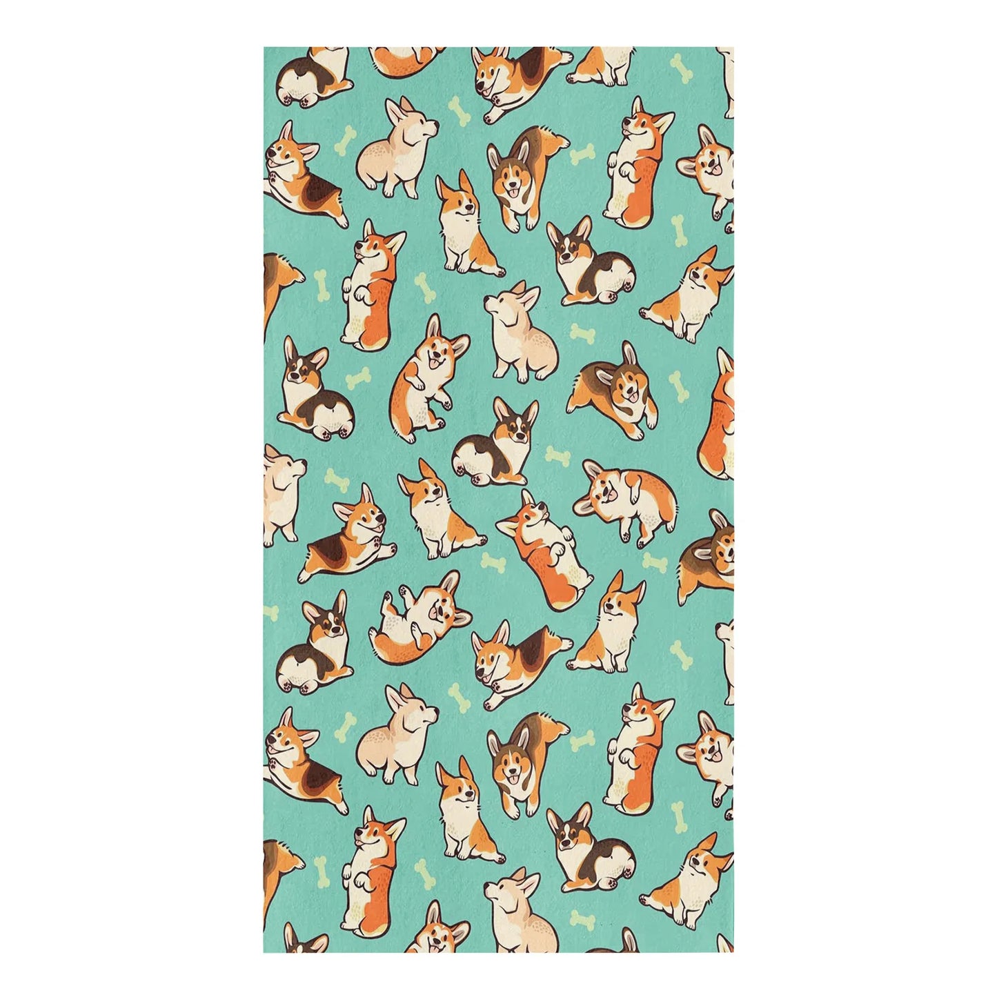 Cartoon Cute Dog Microfiber Kitchen Towels