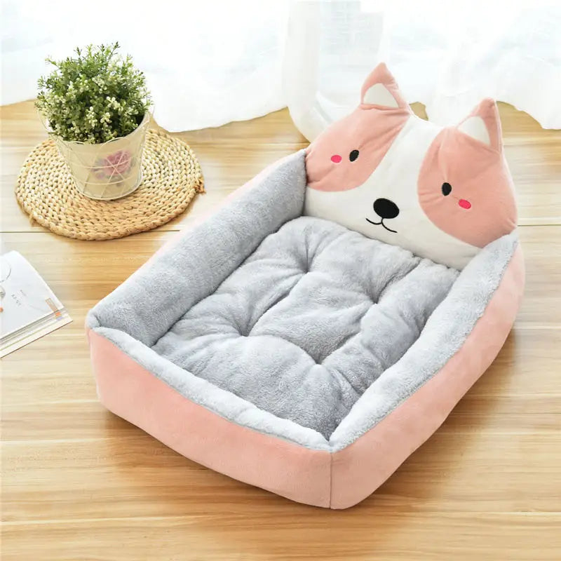 Cartoon Comfy Pet Beds - Love My Pet