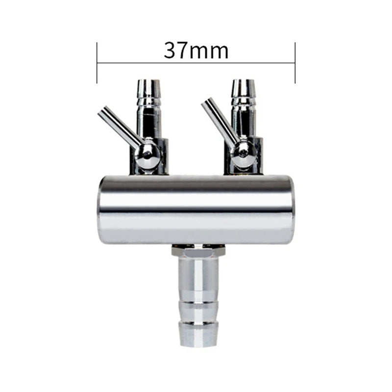Air Splitter Valve Aquarium Fish Tank 2/4/6/ Way