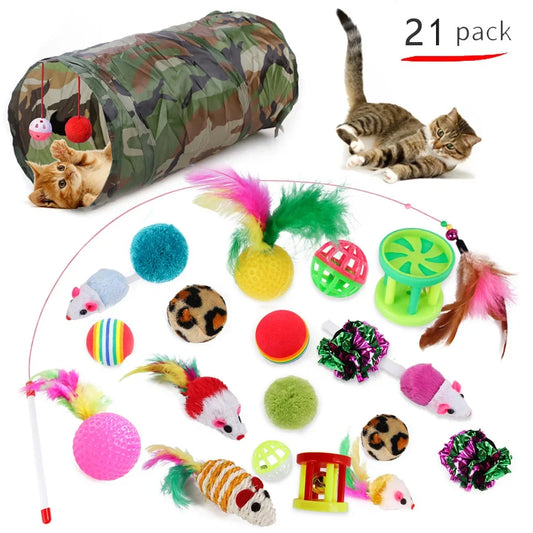 Assorted Varity of Cat Play Toys