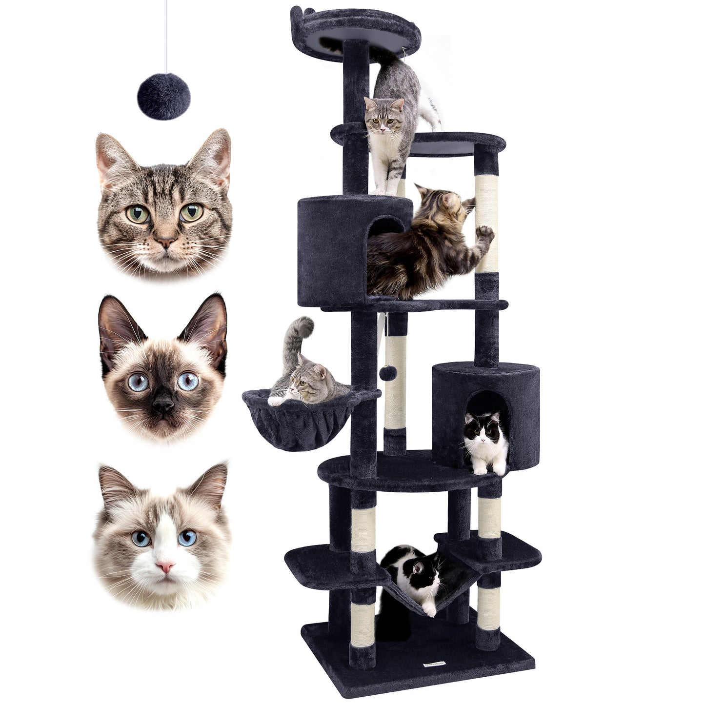 81 Inch Cat Climbing Tower