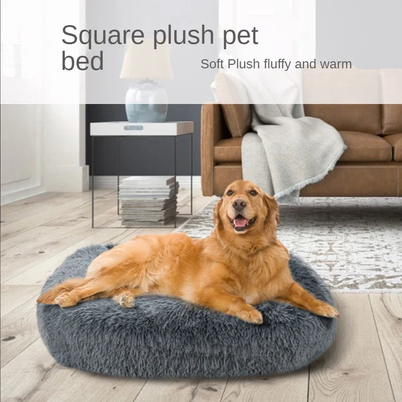 Warm Plush Pet Bed