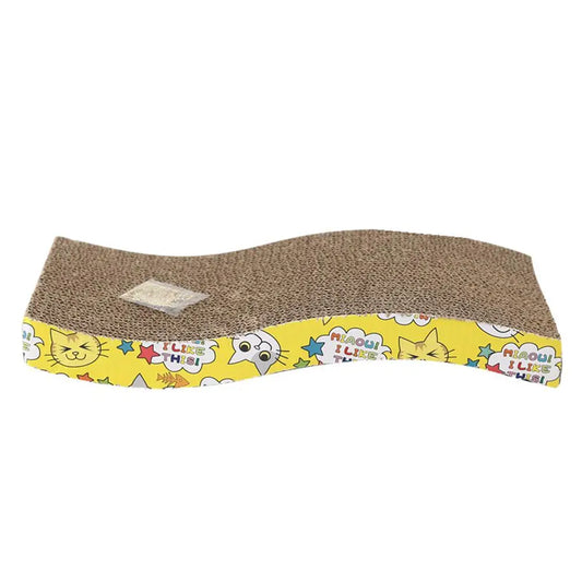 Cartoon Cat Scratching Board