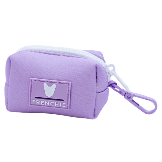 Frenchie Poo Bag Holder - Solid Lavender