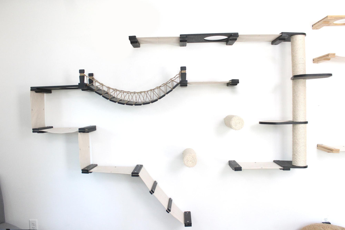 The Juggernaut - Indoor Cat Playground for Wall