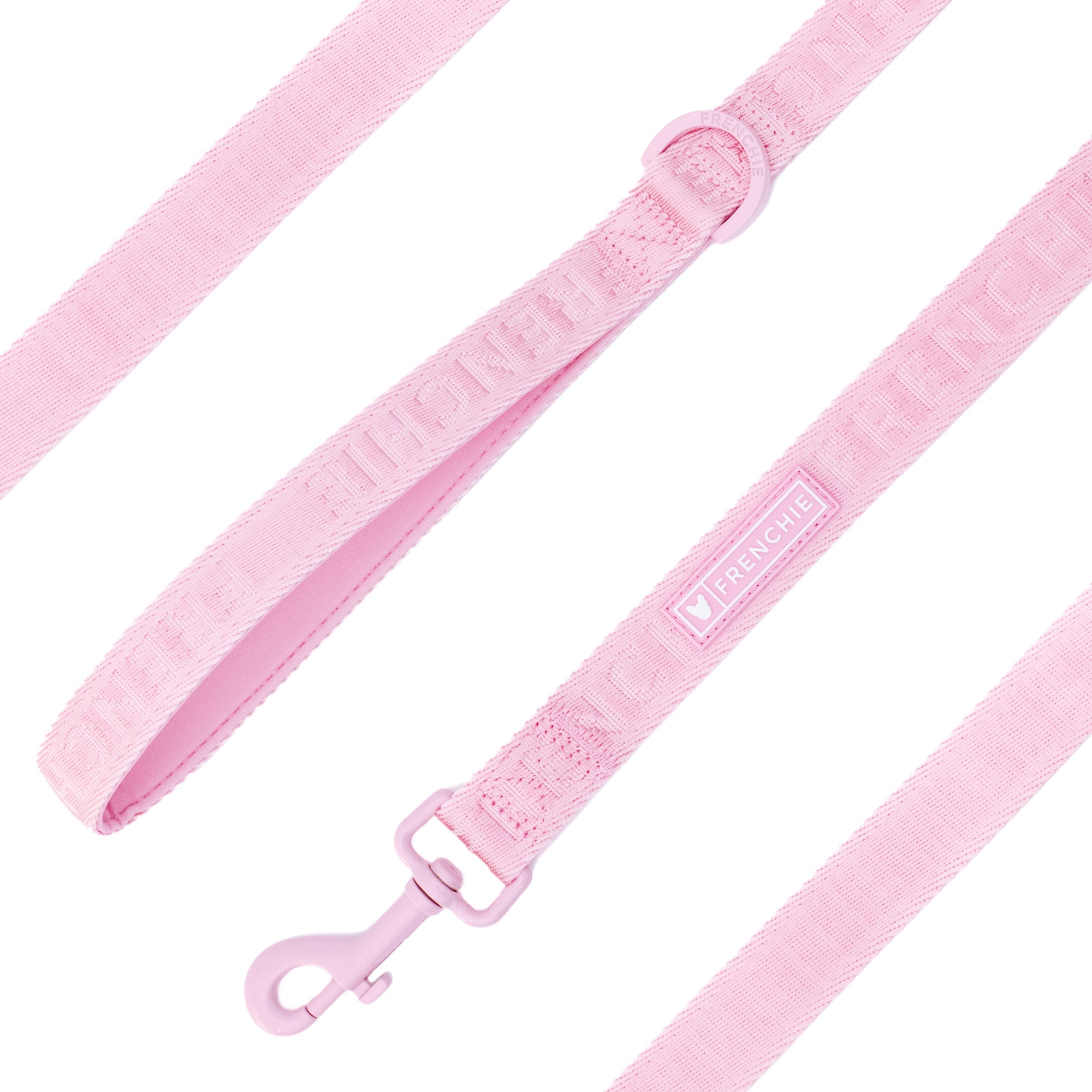 Frenchie Comfort Leash - Solid Pink Bubblegum