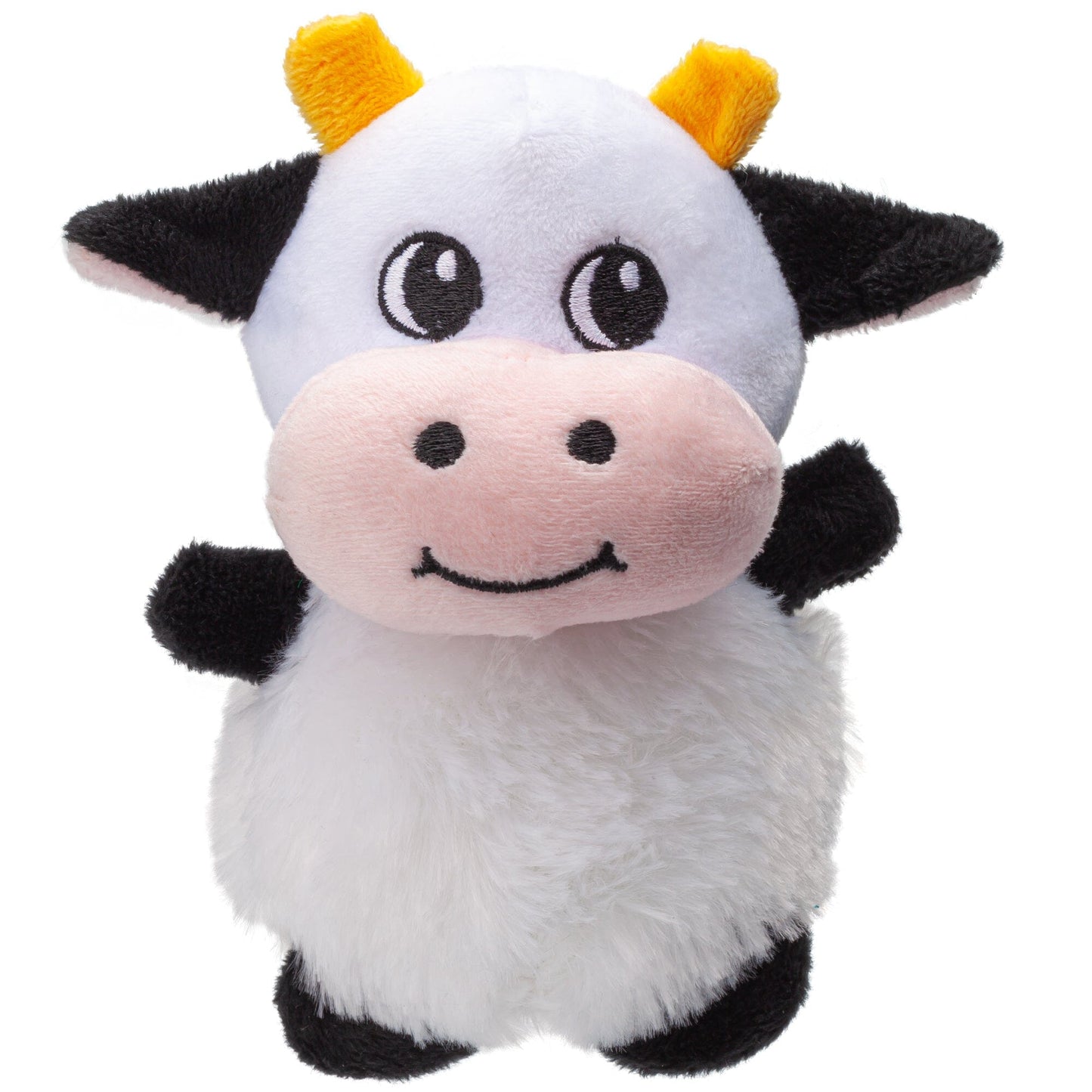 6" Cow Mini Dog Toy