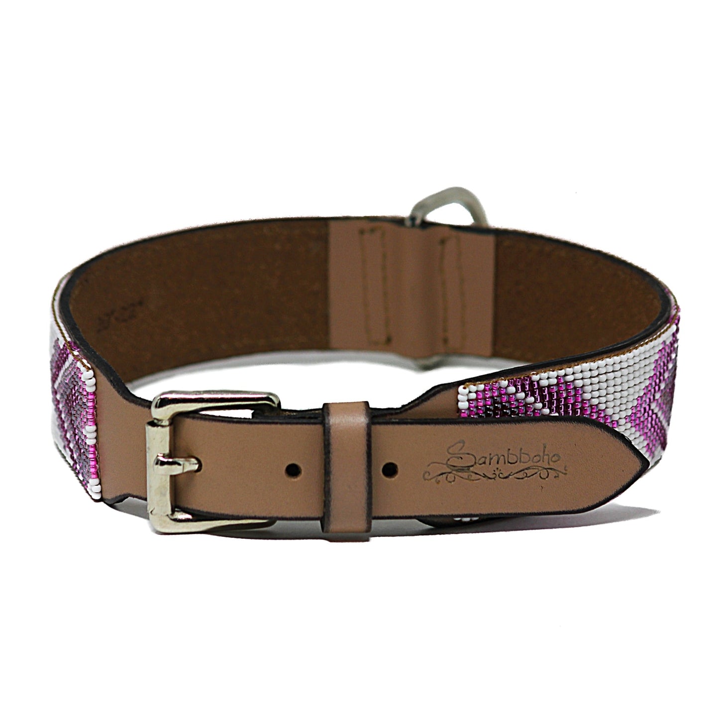 Paris Sambboho dog collar (with center D-ring)