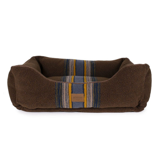 Pendleton Vintage Camp High Ridge Kuddler Berber Dog Bed
