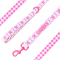Frenchie Comfort Leash - Pink Bows
