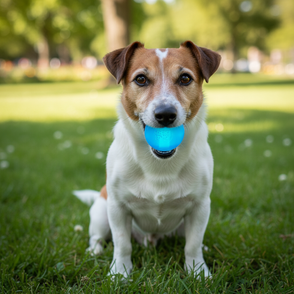Strobe Ball Ultra Durable PUP-X Chewing, Floating & Retrieving Ball