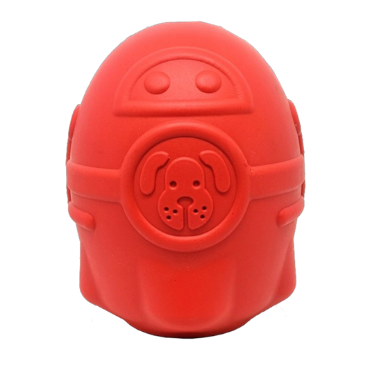 Rocketman Durable Rubber Treat Dispenser & Chew Toy