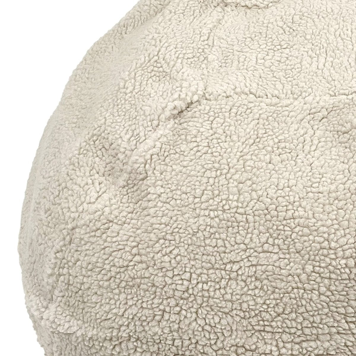 Sherpa Puff Ball Bean Bag