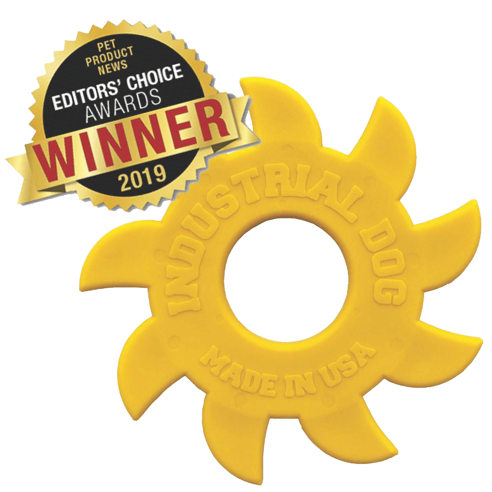 Circular Saw Blade  Ultra Durable Nylon Dog Chew Toy