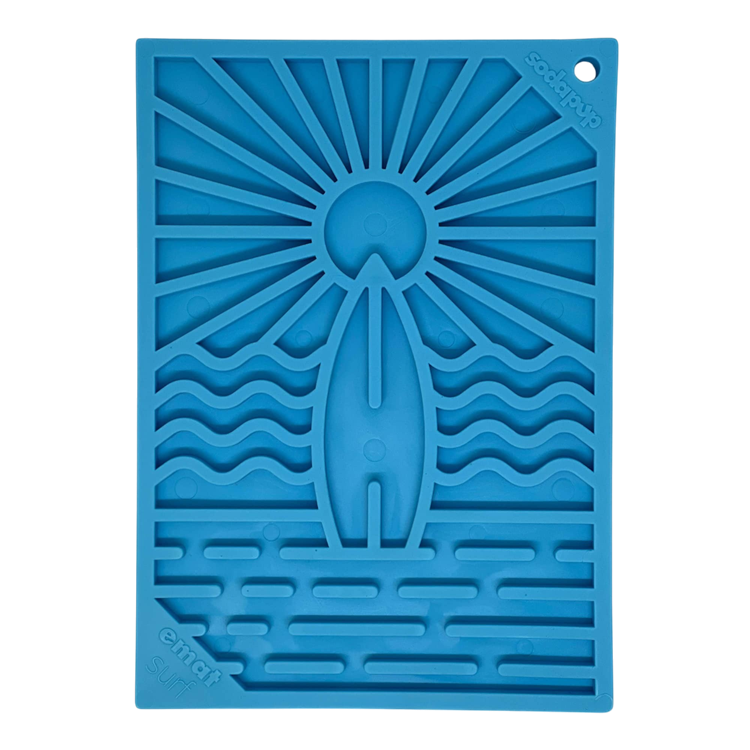 Surf's Up Design eMat Enrichment Lick Mat - small