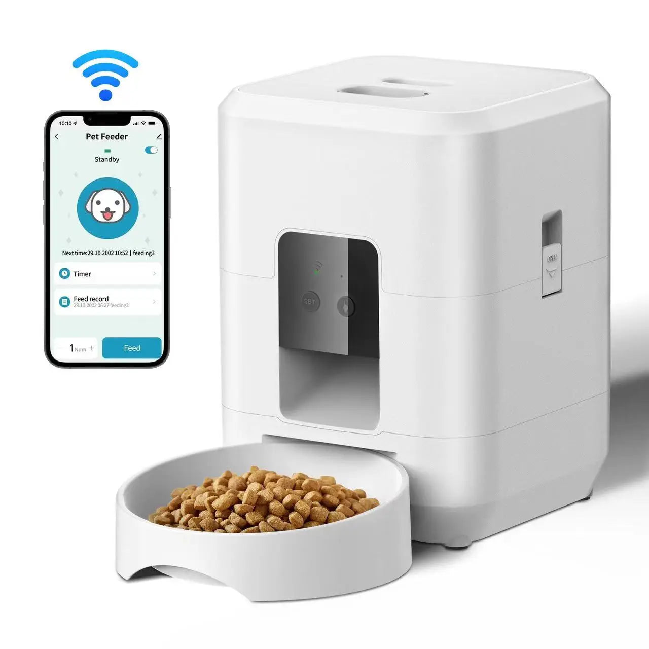 2L Smart Control Pet Feeder WIFI Pet Food Dispenser - Love My Pet